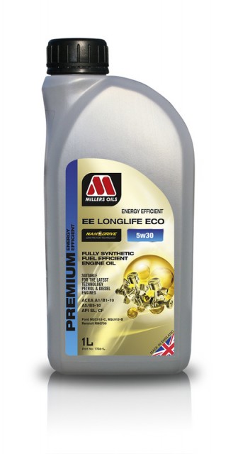 Závodný Motorový Olej EE LONGLIFE ECO 5w30 NANODRIVE (1L) - Millers ...